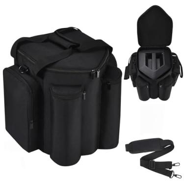 Imagem de Bolsa de transporte compatível com Bose S1 Pro +, capa de alto-falante Bluetooth portátil compatível com Bose S1 Pro com alça de ombro e bolsos extras para microfone, carregador, cabo, acessórios