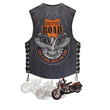 Imagem de Good Time Relógio de parede de motocicleta, relógio de parede oscilante com pêndulo de motocicleta, arte de parede de motocicleta, presentes para fãs de proprietários de motocicletas, presentes Harley