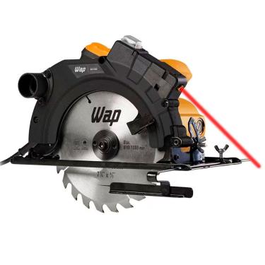 Imagem de Serra Circular Wap Esc 1500 Com Guia Laser 1500 W Amarelo Com Preto - 110v