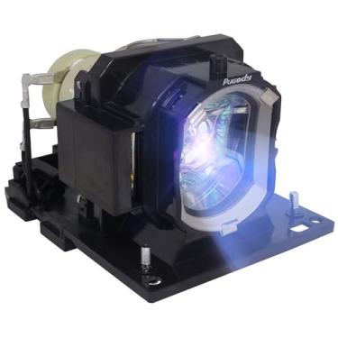 Imagem de Pugody Lâmpada De Projetor Substituição Com Compartimento Para Hitachi Cp-A352Wn Cp-Aw2503 Cp-Aw3003 Cp-Aw3019Wnm Cp-Aw312Wn Cp-Ax3003 Cp-Ax3503 Cp-Ax3505 Cp-Bw301N Cp-Bx301N