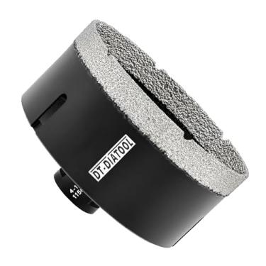 Imagem de DT-DIATOOL Broca Daimond Core Broca de 12 cm soldada a vácuo com perfuração de rosca de 5/20.3 cm-11 para telha Procelain cerâmica grés mármore granito pedra tijolo