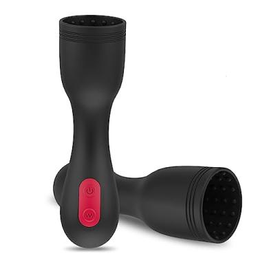 Imagem de Stamina Training Māstừrbádør Masculino Masculino Sucção elétrica Tamanho real, Massageador portátil, 10 modos de frequência, Massageador elétrico Carregamento USB, camiseta, massagem masculinaGJ338