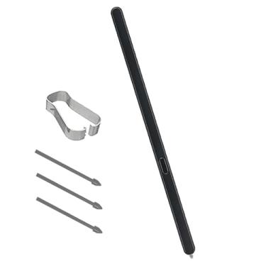 Imagem de Caneta Galaxy Z Fold 6/5 S Edição Dobrável Compatível com Samsung Galaxy Z Fold 5/6 5G Caneta Fina de Substituição para Z Fold6 S Caneta Stylus Edição Dobrável com Pontas/Pontas (Preto)