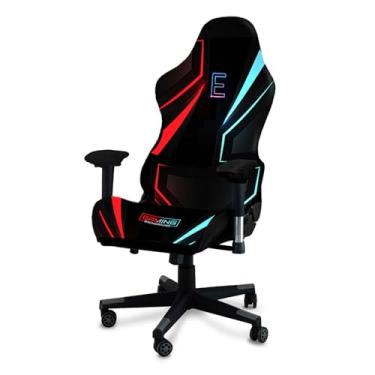 Imagem de Kitegrese Capa para cadeira de jogos impressa, capa de cadeira de jogo extensível à prova de arranhões com capa de braços (G)