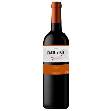 Imagem de Vinho Tinto Chileno Carta Vieja Carménère Reservado