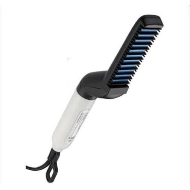 Imagem de Alisador De Barba/cabelo Rapido Multifuncional - Beleza. Esteja Sempre com seus Cabelos e Barba Alinhados. Fácil de Levar para Qualquer Lugar. Aquecimento Rápido,