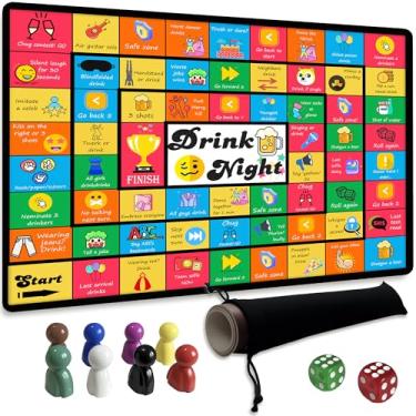 Imagem de UJoylify Couples Games for Adults, Date Night Board Games for Boyfriend Girlfriend Relationship Conversation, Adultopoly Board Game Dirty Activities