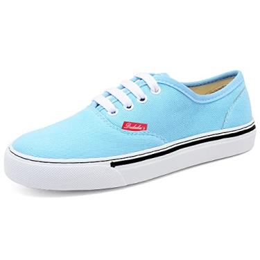 Imagem de Tênis Feminino Casual Basico de Amarrar Cano Baixo Confortavel TENIS500, Polo Blu ORIGINAL (Azul, BR, Adulto, Numérico, 36)