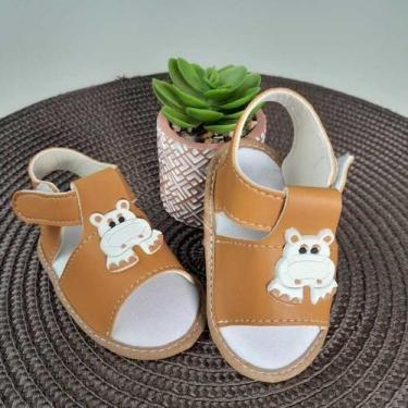 Imagem de Sandália Bebê Menino Infantil Confortável Verão Batizado - Sassá Baby,