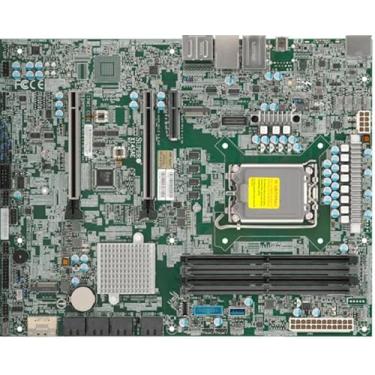 Imagem de Supermicro Placa para estação de trabalho X14SAE Bulk LGA-1851 | Intel Core Ultra 9/7/5 | DDR5 de 256 GB | PCIe 5.0 e 4.0 | Dual M.2 | LAN 2,5 G e 1G | AMT/vPro