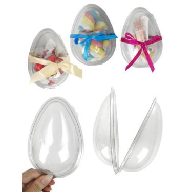 Imagem de 5 Embalagem Ovo Blister Articulado 150g Páscoa Fechamento - San Felipo