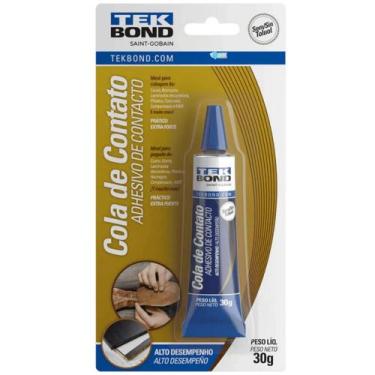Imagem de Cola De Contato Tekbond 30g Adesivo Para Reparos Sapateiro