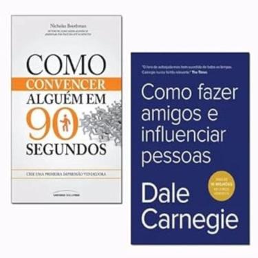 Imagem de Como Fazer Amigos E Influenciar Pessoas, Como Convencer Alguem Em 90 Segundos Kit