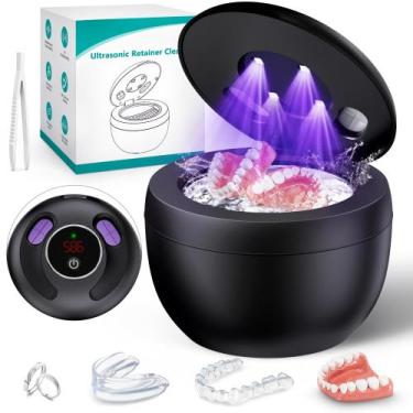 Imagem de Máquina de limpeza de retentores MUAYSY 200mL com lâmpadas UV 45kHz