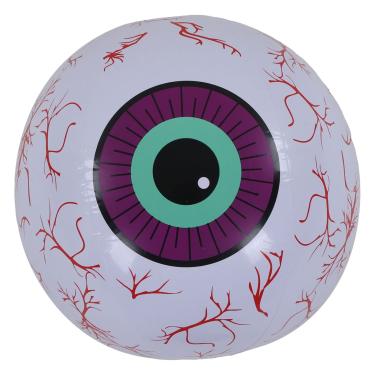 Imagem de Yinhing Halloween Infláveis, Halloween Decoração Inflável Ao Ar Livre Decoração Rápida Decorações Infláveis de para Suprimentos de Festas de No Quintal (Globo ocular roxo)