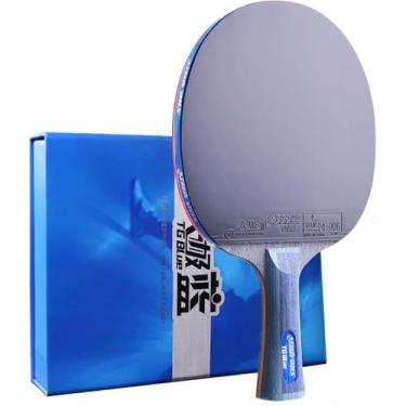 Imagem de Lâmina De Pingue-pongue De Competição, Raquete De Tênis De Mesa Profissional, Raquete De Pingue-pongue De Quebra Rápida, 8 Stars, Long Handle