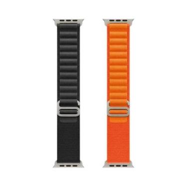 Imagem de Pulseira De Nylon Alpine 2PCS Para Apple Watch Ultra 49mm 46mm 45mm 44