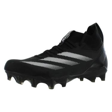 Imagem de adidas Tênis de futebol masculino Adizero Impact+ Premier, Core Black/Calçado Branco/Core Black-Black, 42
