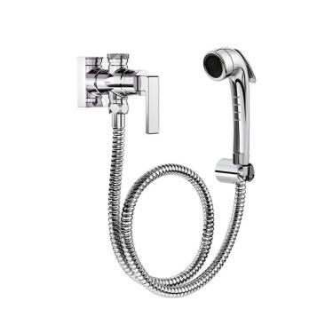 Imagem de Ducha Higiênica Docol Stillo 823706 Com Registro E Derivação Cromada