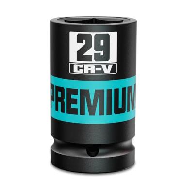 Imagem de Soquete de impacto de 6 pontos com acionamento de 2,5 cm, soquete profundo de 29 mm, métrico, CR-V, fabricação de máquinas de manutenção automotiva