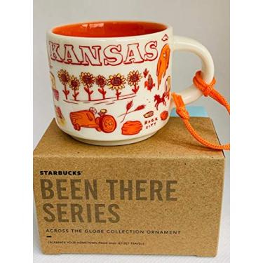 Imagem de Caneca Starbucks Kansas Been There Series em toda a coleção Globe de cerâmica para café com demitasse ornamento 60 ml