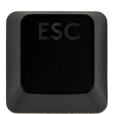 Imagem de GNAFETS ESC Keycap for Mechanical Keyboard - Cherry MX Escape Key Replacement Keycap, Key for Gamers & Typists Compatible with Logitech G 512