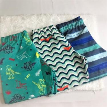Imagem de Bermuda Tactel Estampada Infantil TAM 1 AO 4