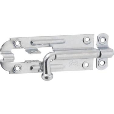 Imagem de Ferrolho portao zincado silvana 500-4" -  * 7387 *