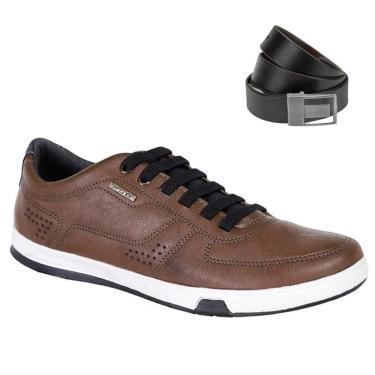 Imagem de Kit Sapatênis Pegada Element Masculino + Cinto