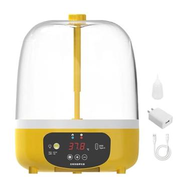 Imagem de Bothyi Incubadora de ovo Incubador de ovo plug clear tampa de controle de temperatura Máquina de capoeira Incubadora de frango para codornas para, Automático