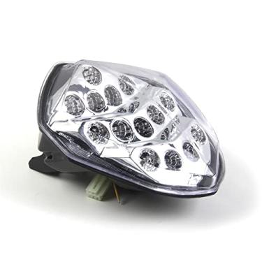 Imagem de Lanterna traseira de LED transparente Arashi para Suzuki GSXR 1000 2003-2004, luz traseira de freio de seta, acessórios de substituição integrados para motocicleta