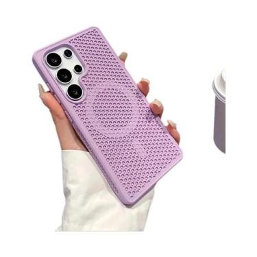 Imagem de Capa Luxuosa Para Samsung S25 S24 S23FE S22 Ultra plus Com Dissipação 