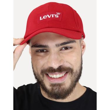 Imagem de Boné Levis Big Logo Batwing Vermelho-Masculino
