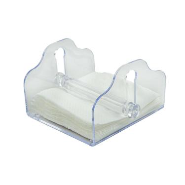 Imagem de Porta Guardanapo Acrílico Transparente 13,5X11Cm