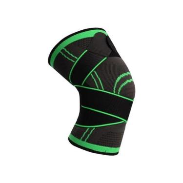 Imagem de Joelheira De Compressão Com Bandagem Elástica Estabilidade