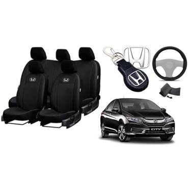 Imagem de Capa de couro para o banco city 2016-2019 proteção impermeável