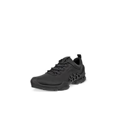 Imagem de ECCO Tênis de corrida feminino Biom Aex Luxe Hydromax resistente à água, Preto, 7-7.5