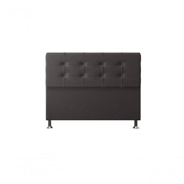 Imagem de Cabeceira Atenas 1,60 Cm Cama Box Queen Suede Cinza