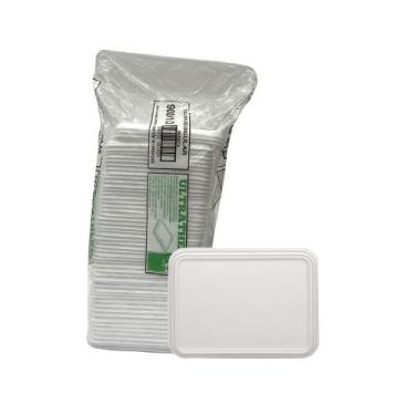 Imagem de Tampa para Marmitex de Isopor Retangular 3 divisórias 900ml Ultratherm