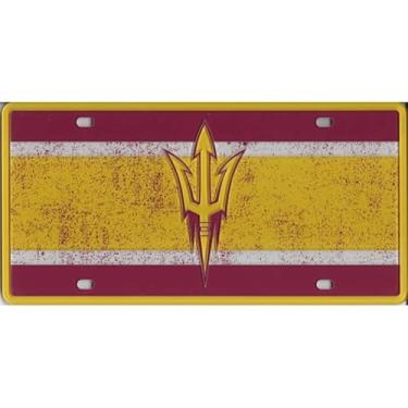 Imagem de WinCraft Placa de licença de acrílico especial Arizona State University S71324