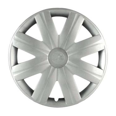 Imagem de Calota 065ar-pta aro 14 prata aro de pressão - unidade - GRID PRATA