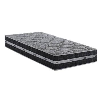 Imagem de Colchão Solteirão Molas Ensacadas Black Graphite (96x203x27) - D Angelis