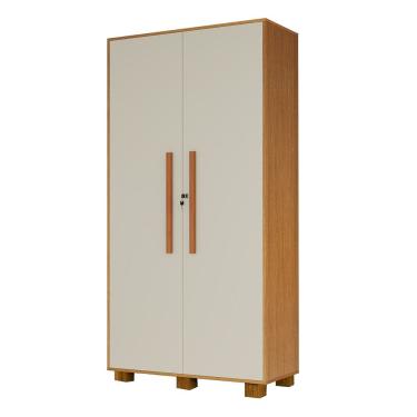 Imagem de Armário Multiuso 100% MDF 2 Portas c/ Chave Dream