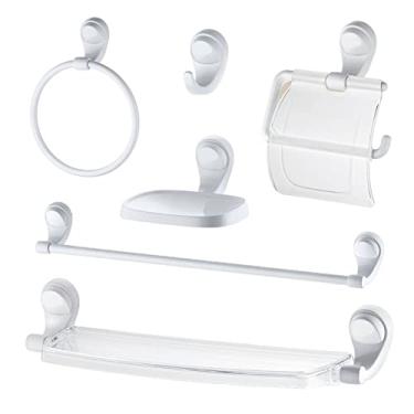 Imagem de Kit de Acessórios Para Banheiro com 6 Peças Branco 2001 F22 Lorenzetti