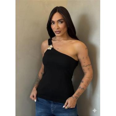 Imagem de Blusa Feminina Elegante Maria Flor em Poliamida - Estilo e Conforto, M