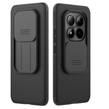 Imagem de WVOZWWO Capa para Xiaomi redmi Note 15 Pro Plus 5G, capa protetora fina com protetor de câmera PC rígido TPU capa de telefone fina antiarranhões para Redmi Note 15 pro+ Plus 5G (Note15 ProPlus preto)