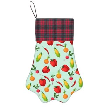 Imagem de SKKNT Linda estampa de borboletas meias de Natal animais de estimação decoração de natal cães gatos árvore decoração doce presente conveniente