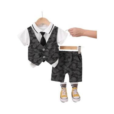 Imagem de Conjunto De Roupas De Verão Para Meninos, Roupa Para Bebê E Criança, 2