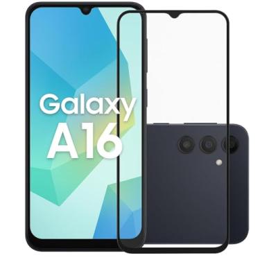 Imagem de [GL CASES] Película Para Samsung A16 Vidro Temperado Anti Impacto Risco 3D 9H Pelicula Samsung Galaxy A16 Protetor De Tela Com Cobertura Total + Kit De Limpeza