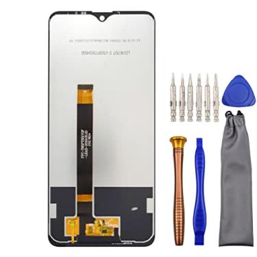 Imagem de Substituição completa do conjunto de digitalizador LCD para LG K50S LMX540HM LM-X540 com kit de ferramentas preto de 6,5 polegadas